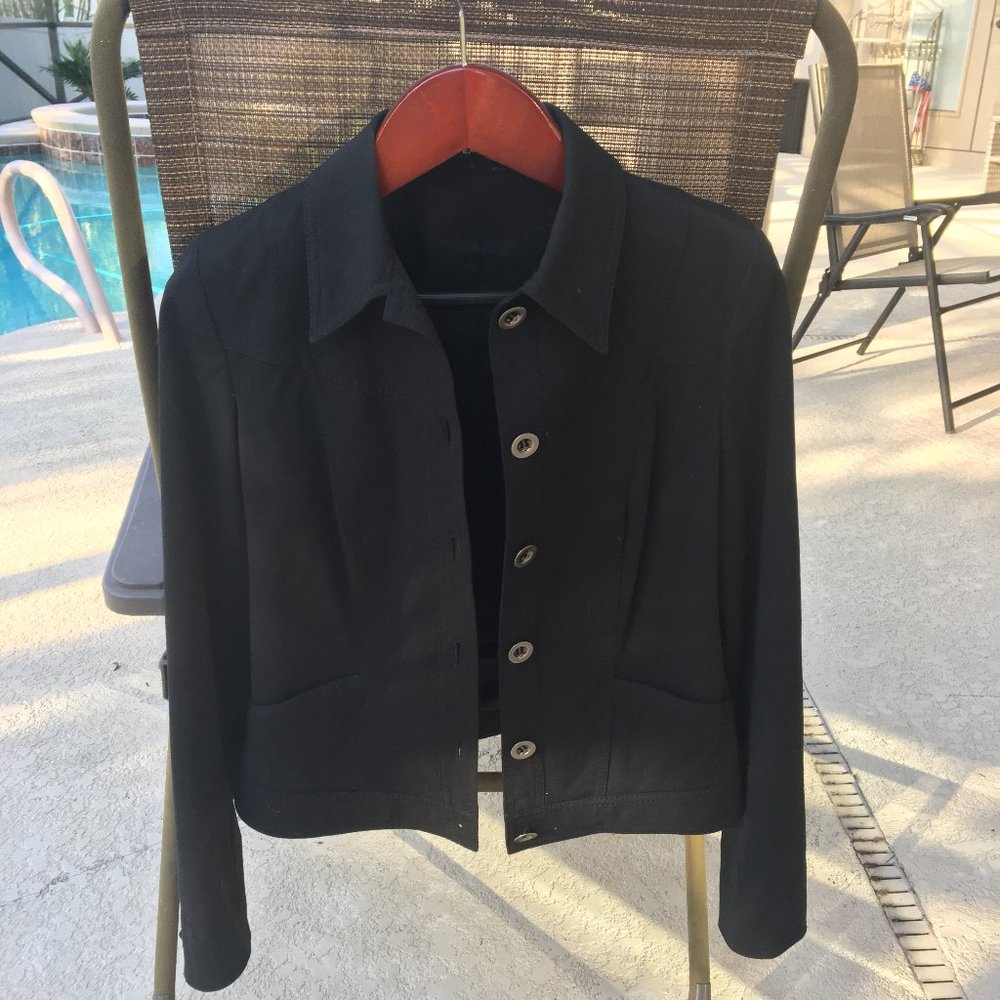 Express Button Down Front Blazer/Jacket Size 6 - image 1